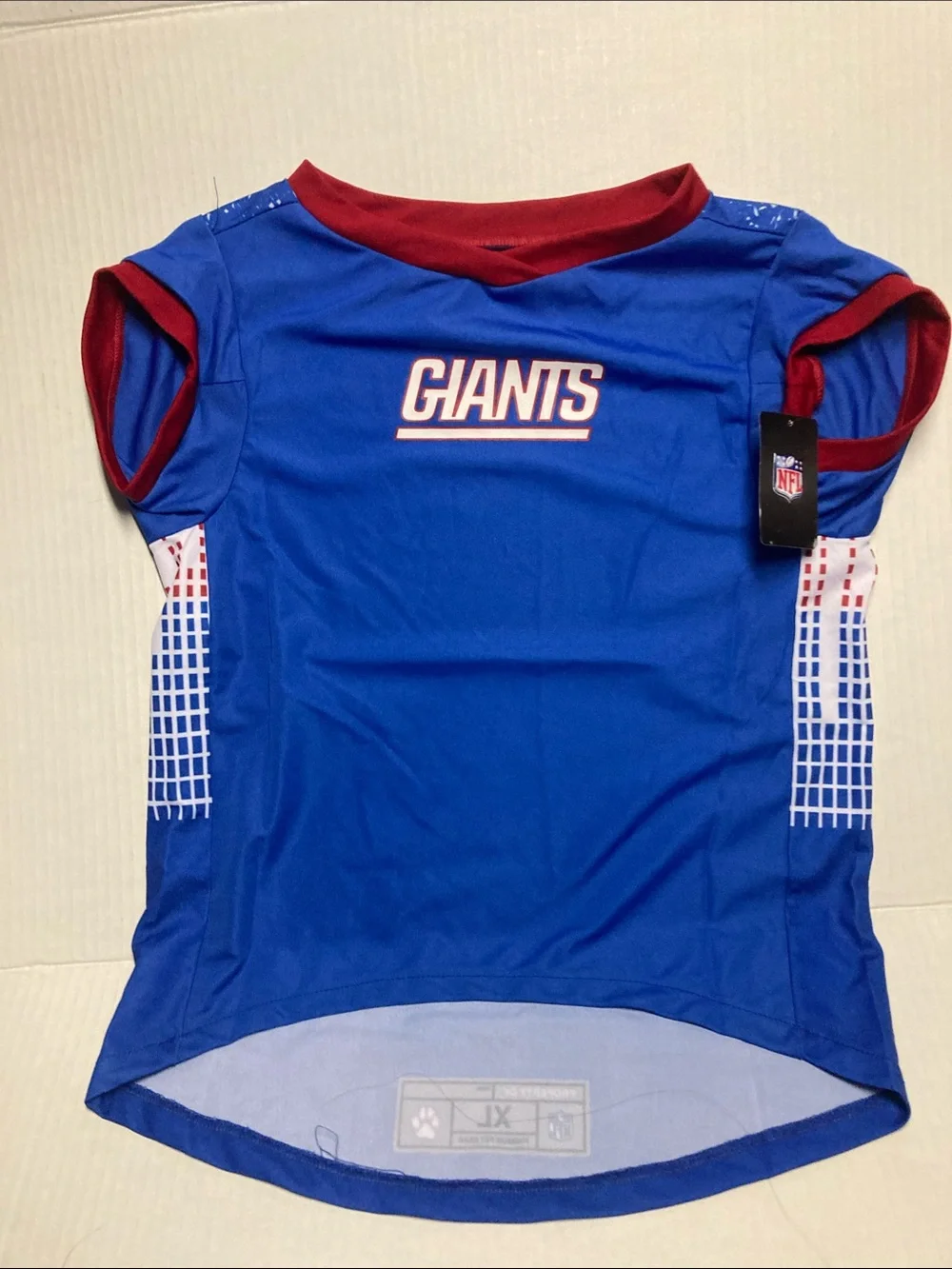 NFL Giants Dog Blue Tee